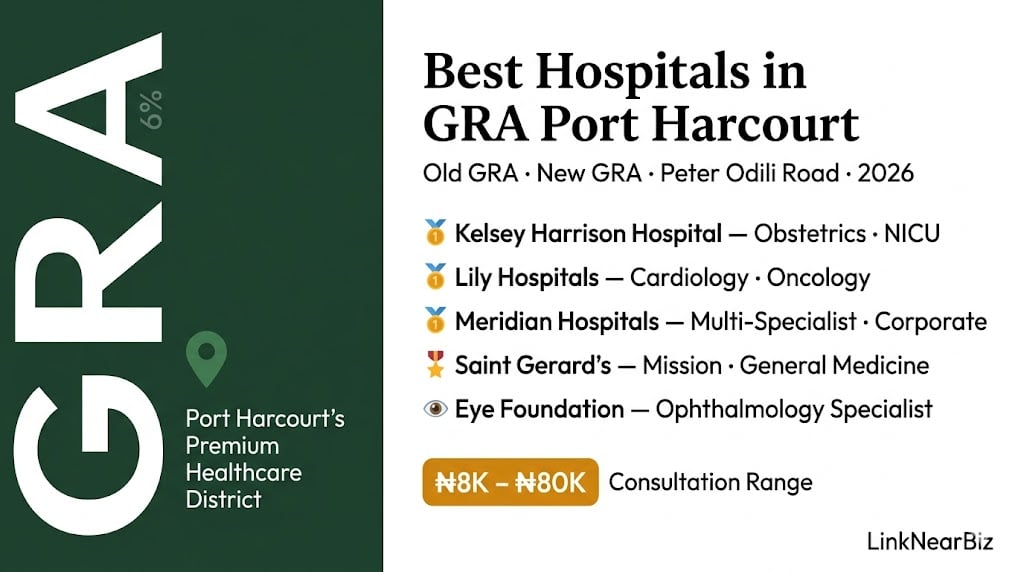 hospitals in gra port harcourt best private specialist kelsey harrison lily meridian 2026