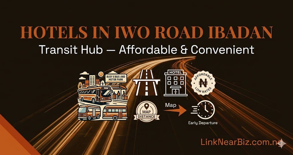 Hotels in Iwo Road Ibadan — affordable transit hotels near Iwo Road motor park