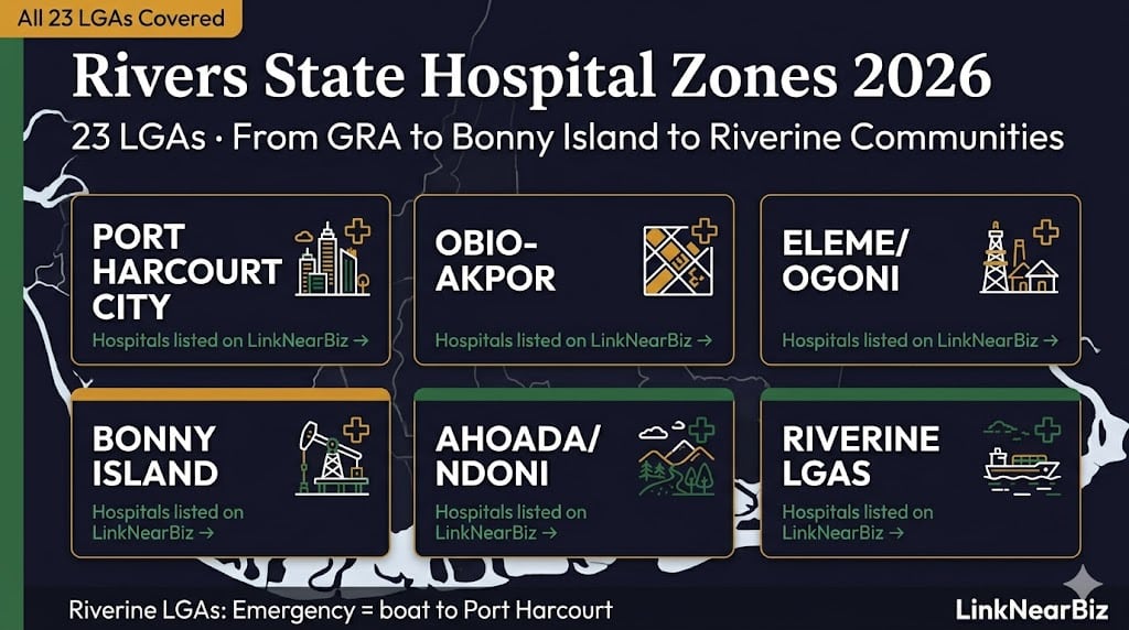 hospitals rivers state lgas bonny eleme ikwerre ogoni ahoada riverine 2026